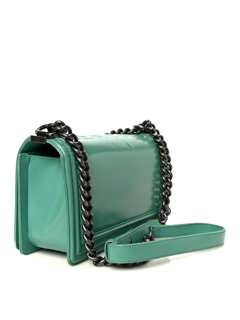 Chanel Glazed Calfskin Medium Boy Flap #270081C17B